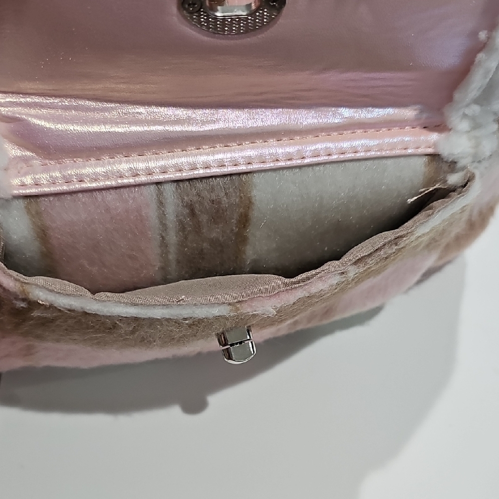 Pink Plaid Backpack - Picture 4 of 6